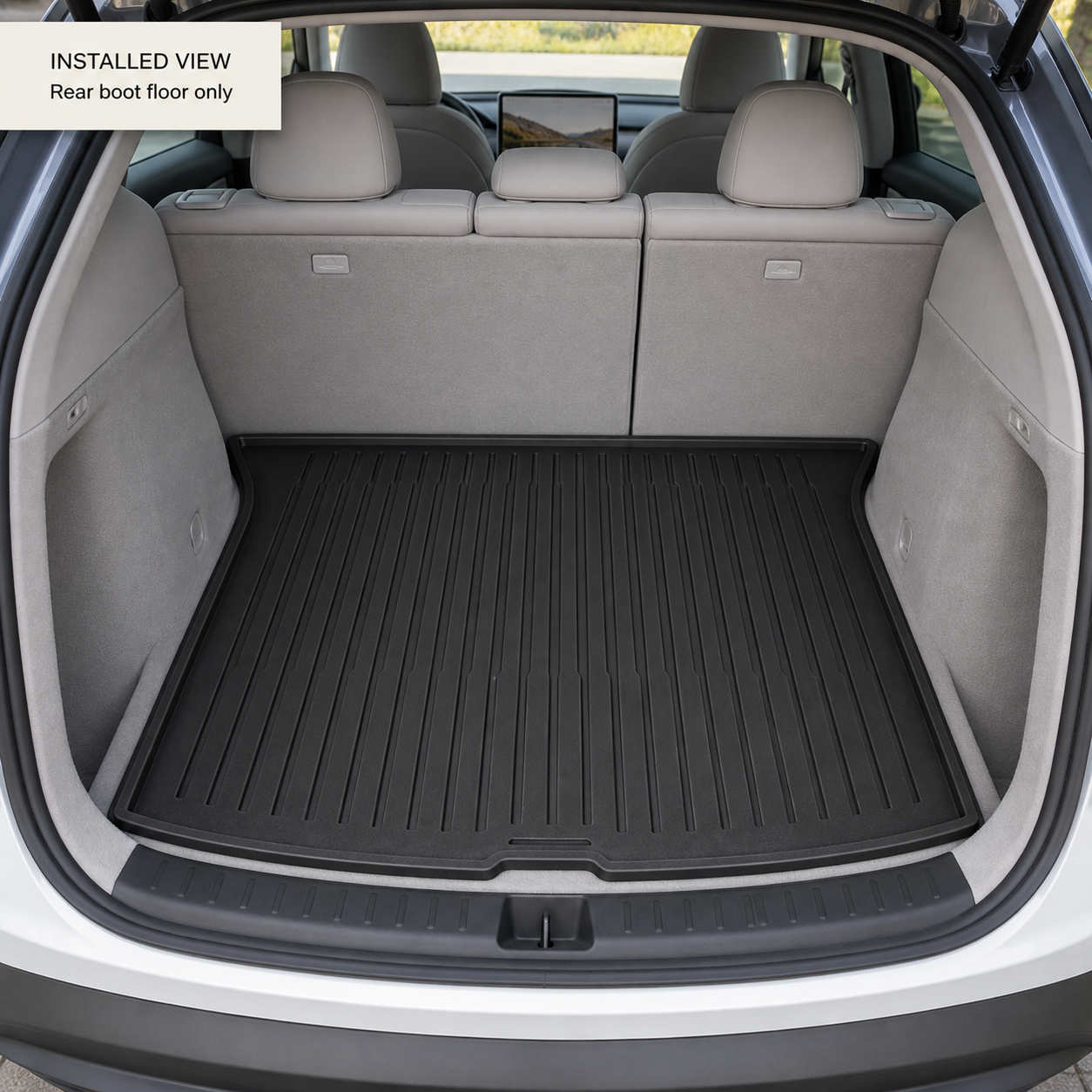 Tesla Model Y 2025–2026 TPE Rear Boot Liner - Image 4