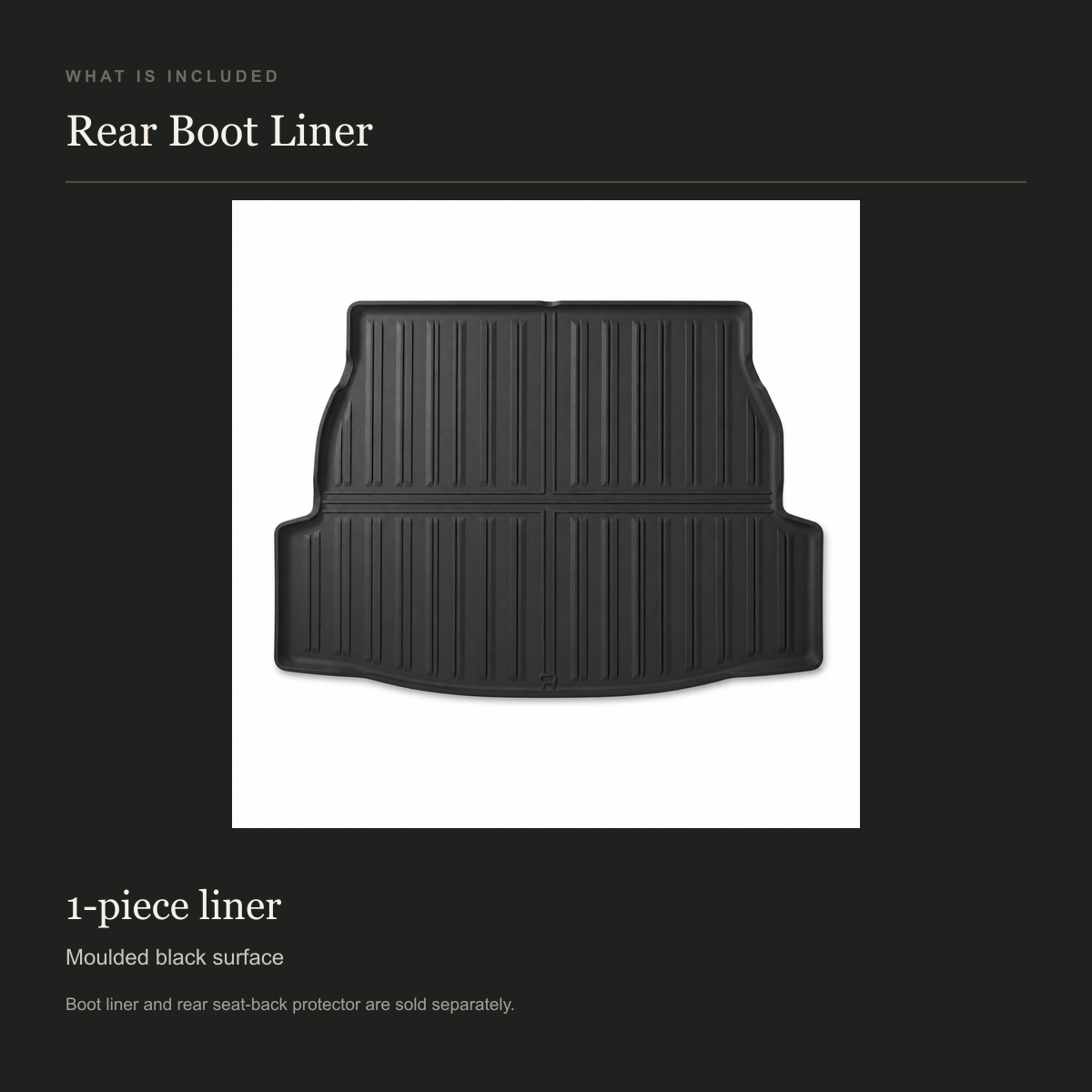 Toyota RAV4 2019–2024 Petrol RHD Rear Boot Liner – 1-Piece - Image 3