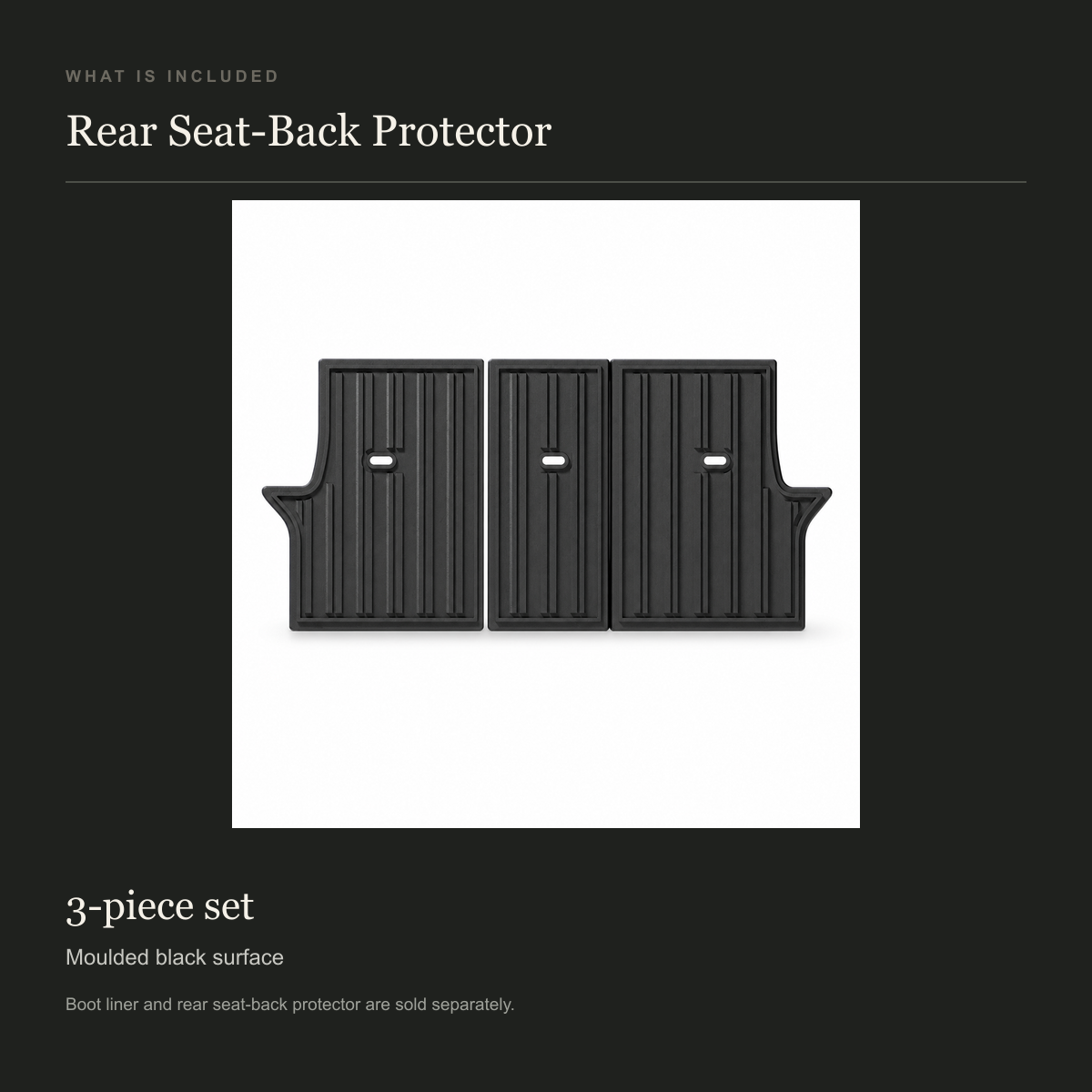 Toyota RAV4 2019–2024 Petrol RHD Rear Seat-Back Protector – 3-Piece - Image 3