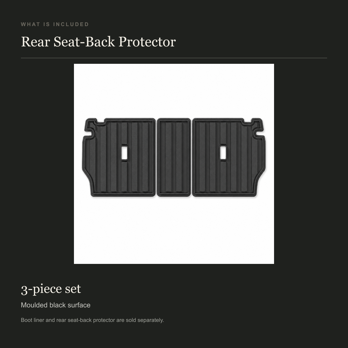 Mazda CX-5 KF 2017–2024 Petrol RHD Rear Seat-Back Protector – 3-Piece - Image 3